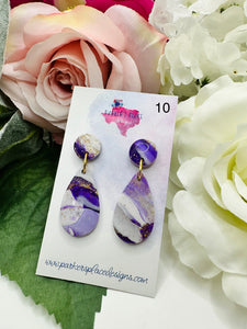 LH Marbled Clay Earrings