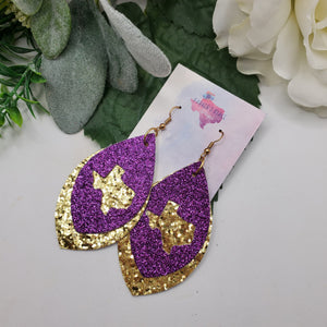 Texas Purple and Gold Petal