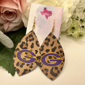 Granger Leopard Earrings